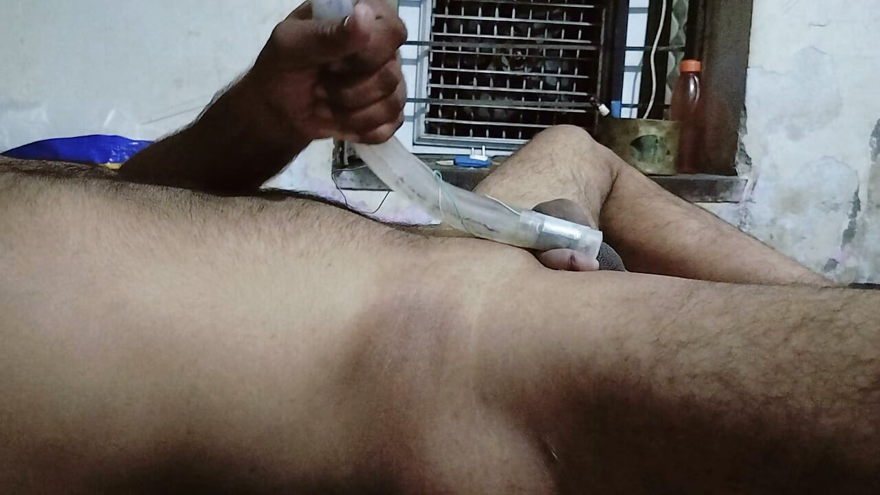 Try homemade vibration dick orgasm
