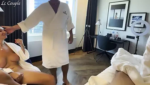 Mengunjungi teman-teman swinger kami di pagi hari - swinger amatir asli