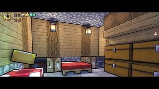 Minecraft Horny Craft (Shadik) - parte 54-58 - Zombie e Heobrine! Di loveSkySan69