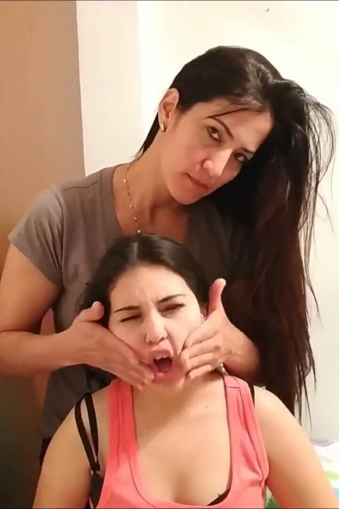 Mouth Stuffed Girl: Step-Daughter's Mouth Sock Packed To The MAX!