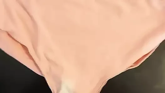 Cum üzerinde hanımları külot