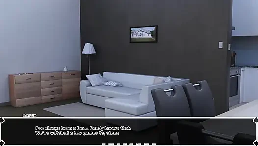 Tifa'nın karanlık cenneti: adam kız arkadaşının büyük zenci yarağını yalayıp yüzüne boşalmasının porno videosunu izliyor ep.20