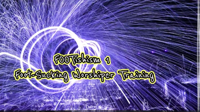 Footishism 1 Foot-sucking Worshiper Training