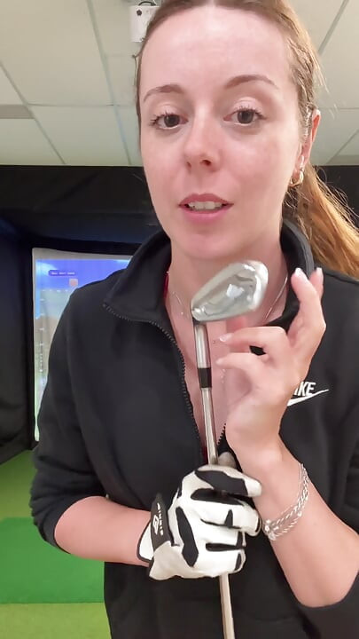 Trying to Golf in a Simulator with My Lush in! Trying Not to Cum While I Swing!