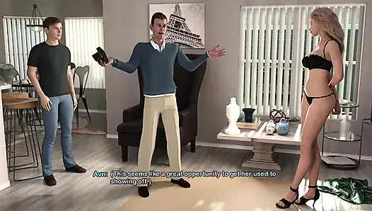 My Bimbo Dream 43 - Blonde Bimbo Stepmom Gets Her First Nude Photoshoot