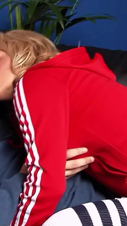 Spectacular moment from "Angry Teen in Overknee Socks at Femdom Fuck with her Nerd Coach"