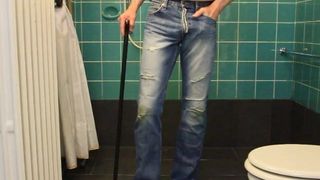 Mina smutsiga rippade jeans levis 507 (2)