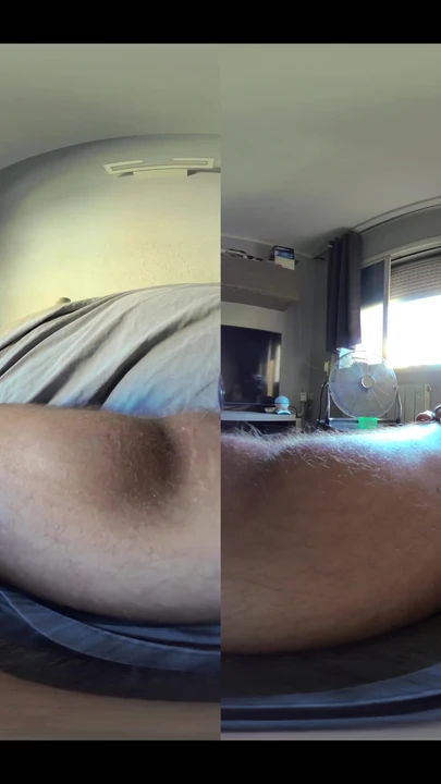 Emotional moment from "VR 8K POV Teaser - Subtitled Dirty Talk Masturbation on the Couch - Full VR on OF, FH and FanCentro"