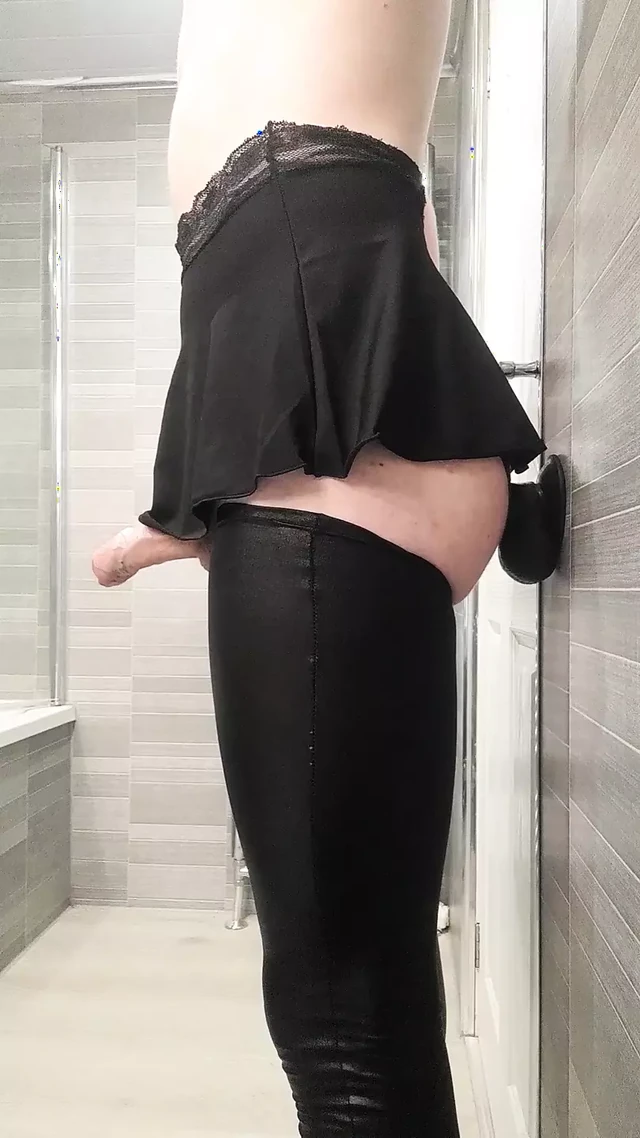 Cute Femboy Fucked by BBC In Skirt