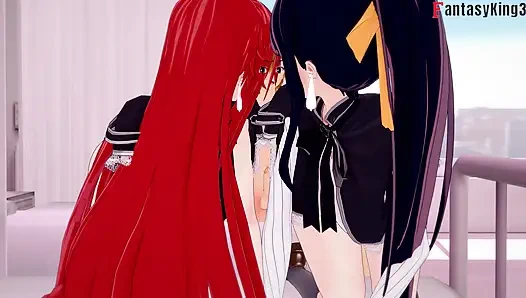 Issei kehilangan kesempatan untuk ngentot rias gremory jadi aku ngentot dia habis-habisan - dxd ntr madness series