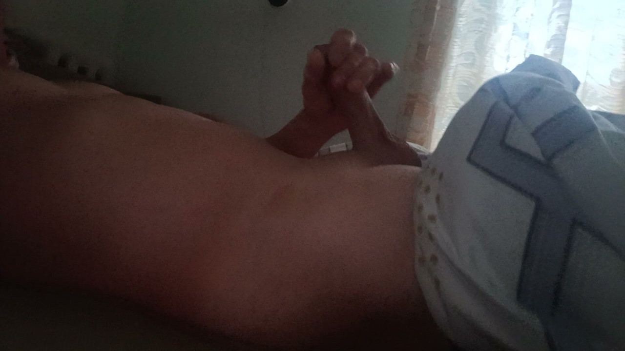 Masturbándose