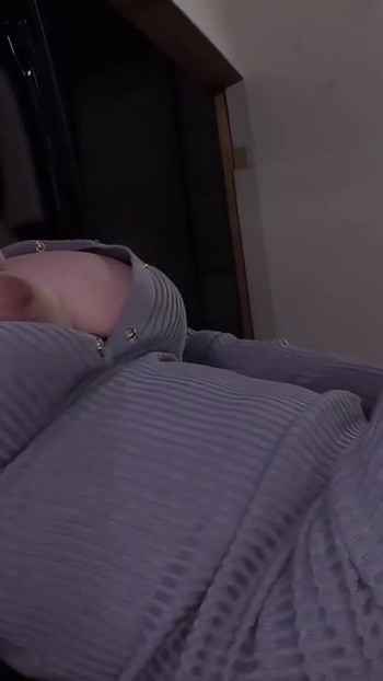 Jaw-dropping moment from "My Stepbrother is Weak Around Me. He Fucks Me Every Day... Mako Oda"