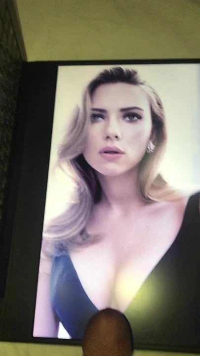 Scarlett Johansson Cumtribute