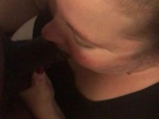 BBW sucking BBC and getting fucked doggystyle