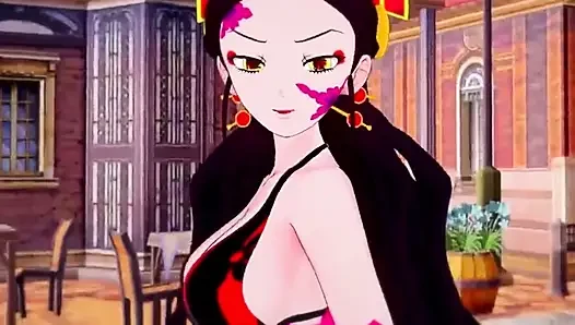 Tanjiro şeytan avcısından tüm kızlara seks sikişi- anime hentai 3d derlemesi