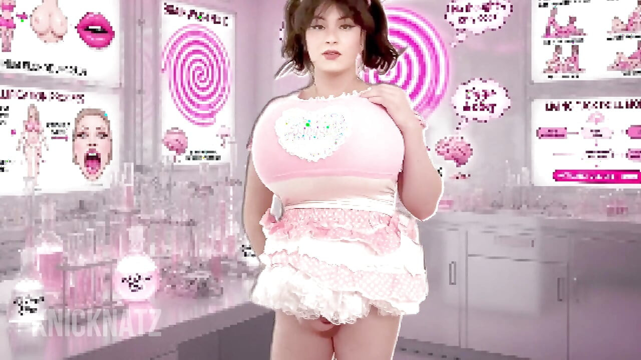 Hloupá Sissy Bimbo Lab