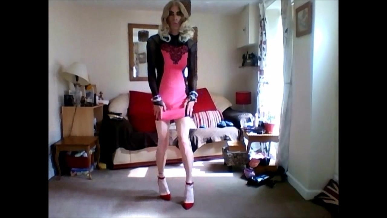 new pink minidress