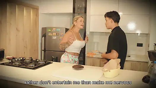 My step-son with the big dick wants to teach me a lesson by fucking my unfaithful MILF pussy without his stepdad finding out