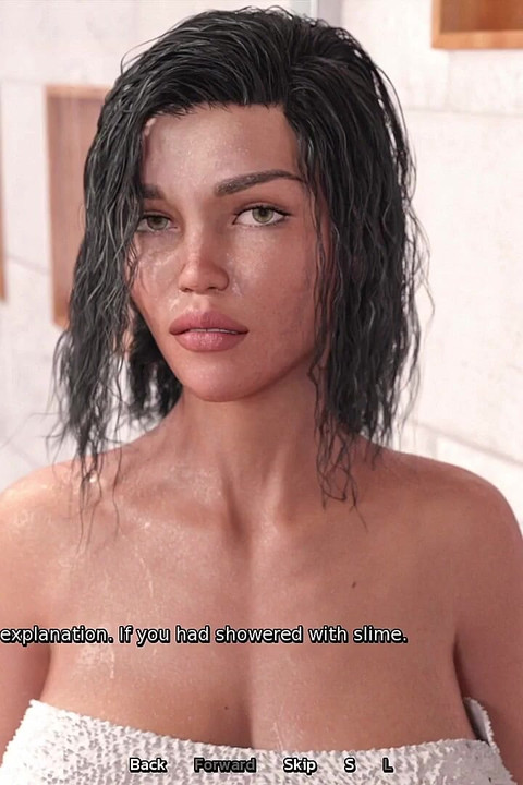 Horny Stepbro Accidently Walks Into His Busty Step Sister in the Shower - 3D Hentai Animated Porn - Life in Santa County