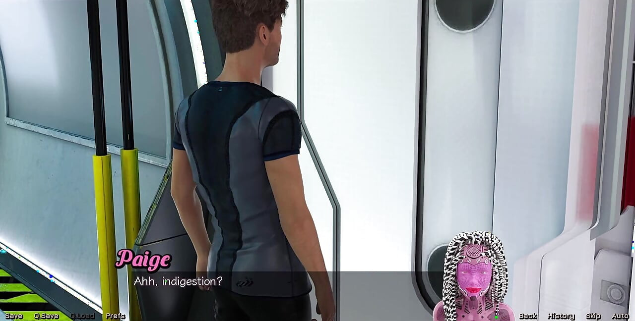 Stranded in Space - First Kiss with the Hot Ebony MILF