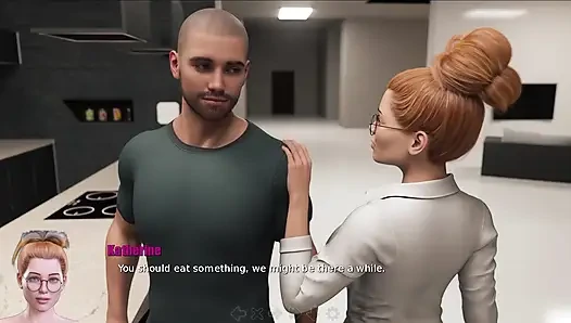 Adored by the Devil #18 - Animated Sex Game - Redhead MILF Outdoor Sex!