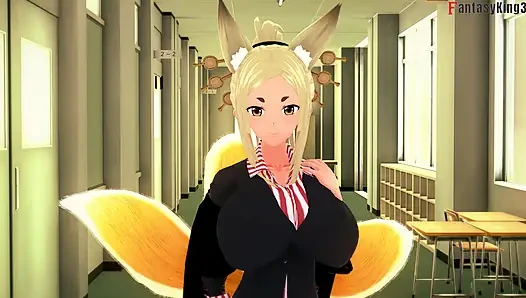 Xenovia Quarta yarak emerken yakalanıyor - hs dxd ntr çılgınlığı 13