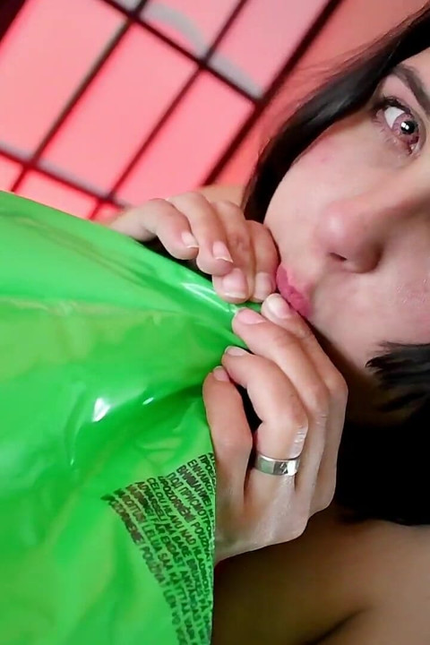 Watermelon Swimring Unboxing Ride and Deflate - Bunny Looner