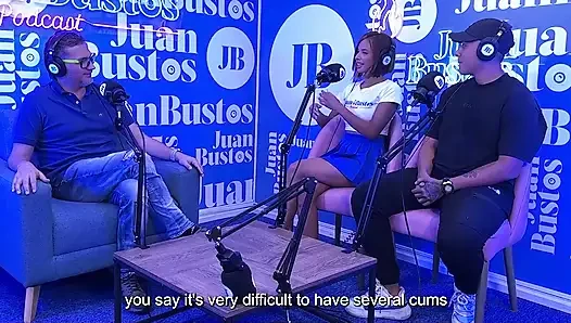 Pengacara seksi aishadanveer ngentot tahanan di podcast Juan Bustos