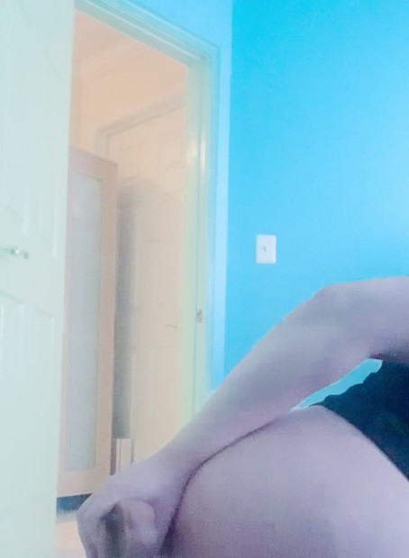 Asian Sissy Fingers his Hole
