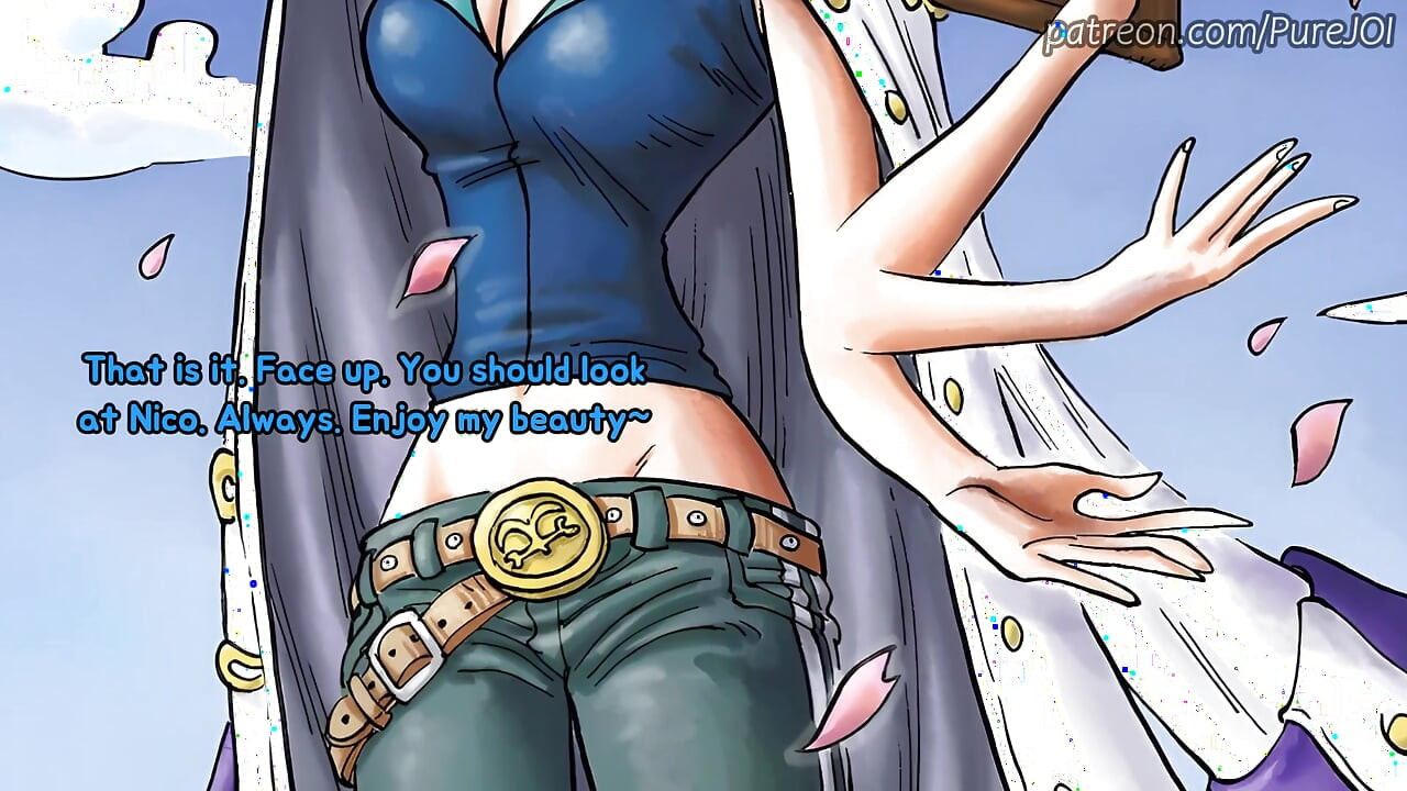 Nico Robin'e kişisel hizmetçisi olmayı hakettiğini kanıtla (cbt joi)