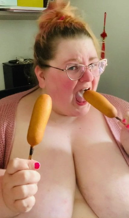 SSBBW Slut Crystal Keeps Mouth Stuffed