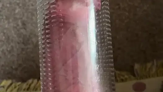 Playing with my penis pump