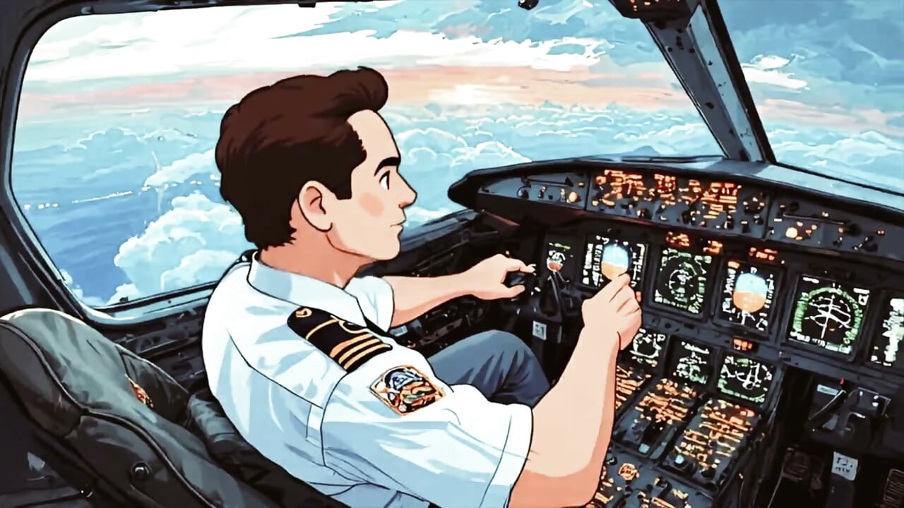 Pilotul a futut o pasageră