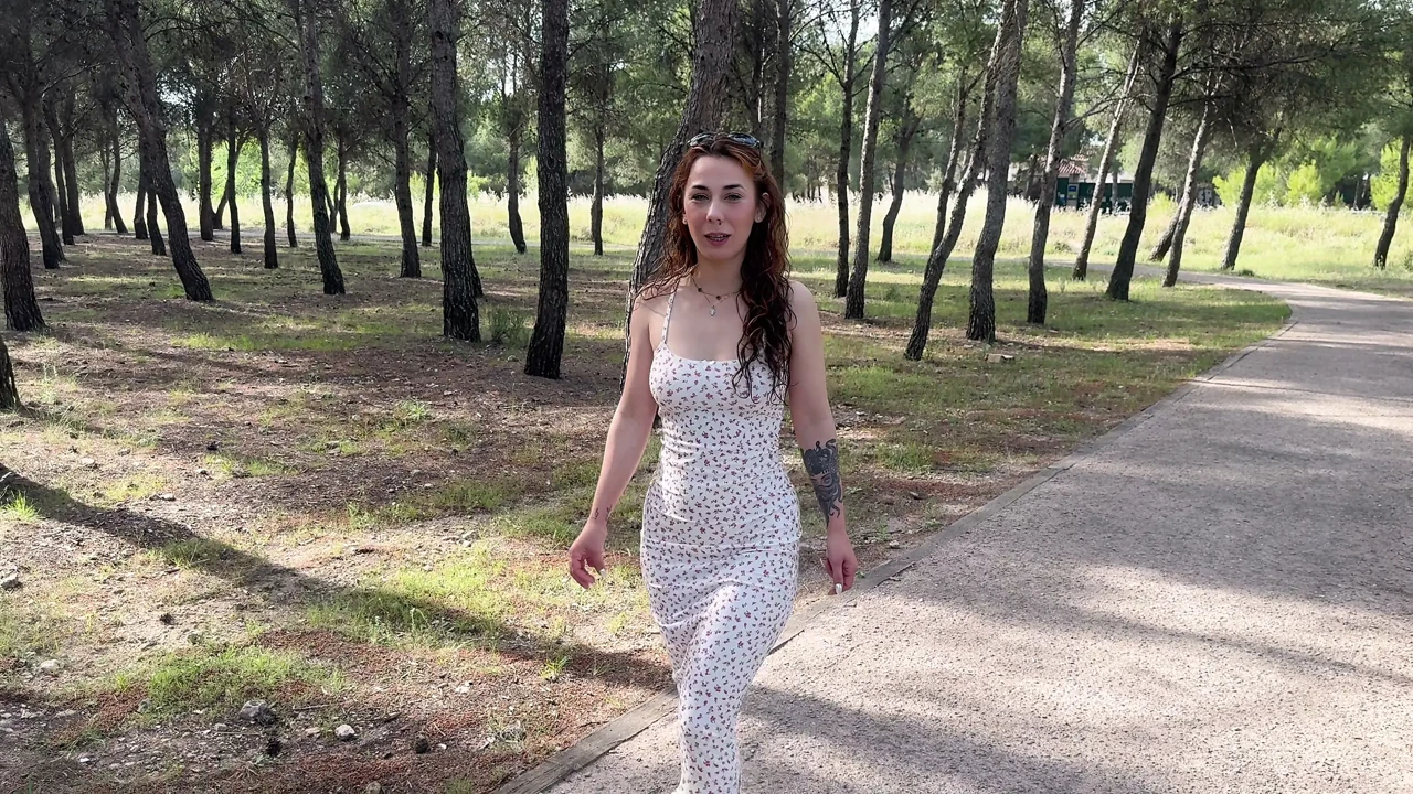 I fucked a stranger outdoors!!