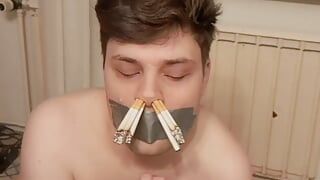 Dildo berijdende roker