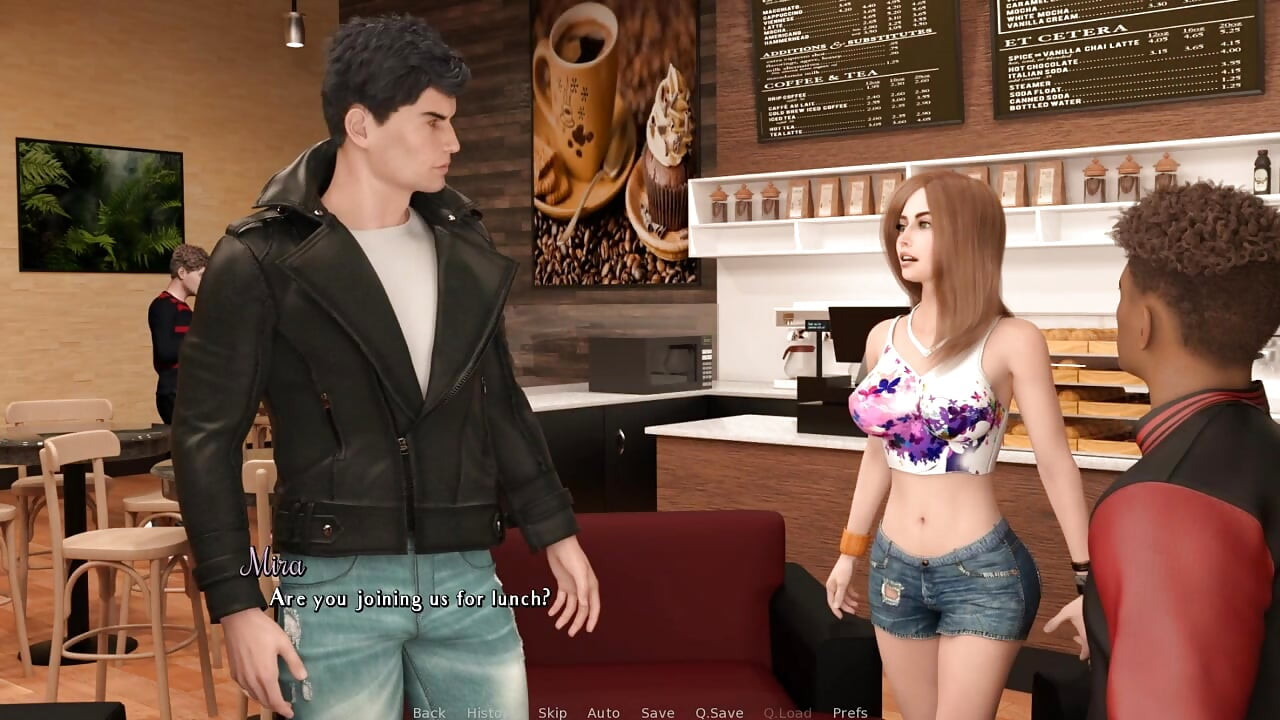 Üç yaşam kuralı - loveskysan69'un öpüşmesi ve damon bölüm 5