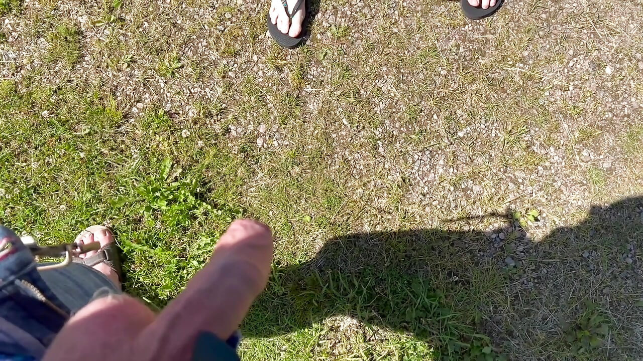Sexo al aire libre en la granja