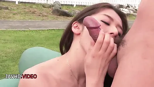 Kana Miyashita's Steamy На улице, минеты и хардкорный экшн, продемонстрированы вживую!