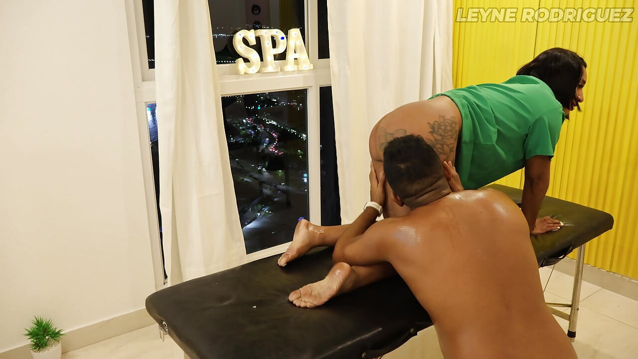 Leyne Rodriguez: Relaxing After Massage Session Leads to a Wild Surprise Climax