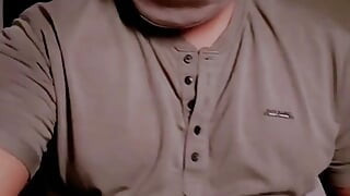 Hot Indian Boy Play with His Big Cock