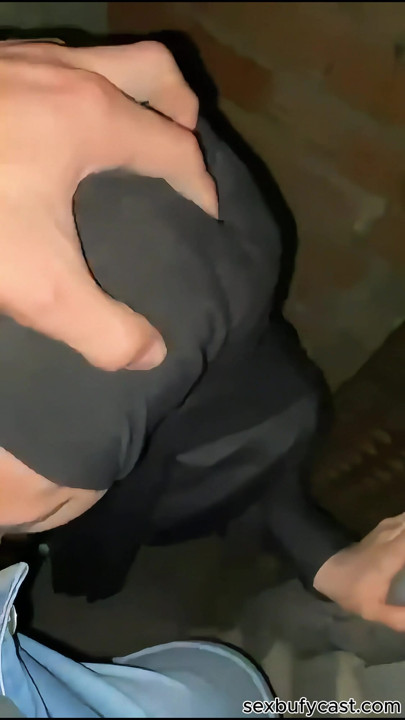 Turkish girl with headscarf in construction