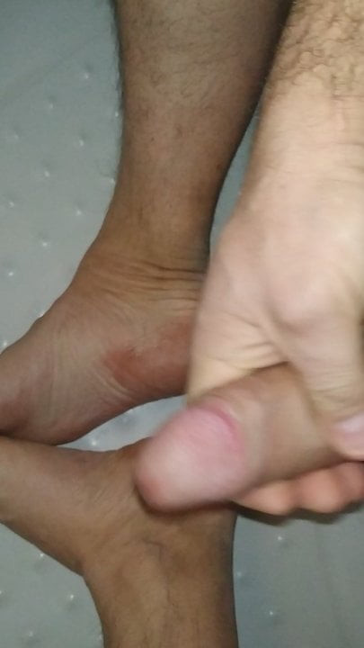 cum on my feet