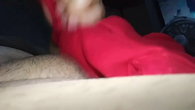 heating my cock with my step sister's dirty shorts
