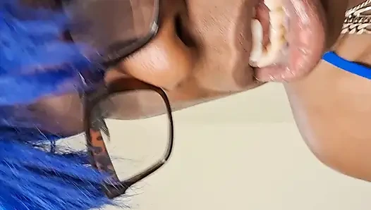Cum whore Blue Nasty