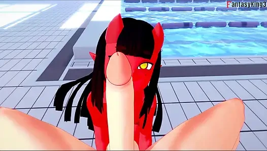 Meru the succubus Bikini hot sex