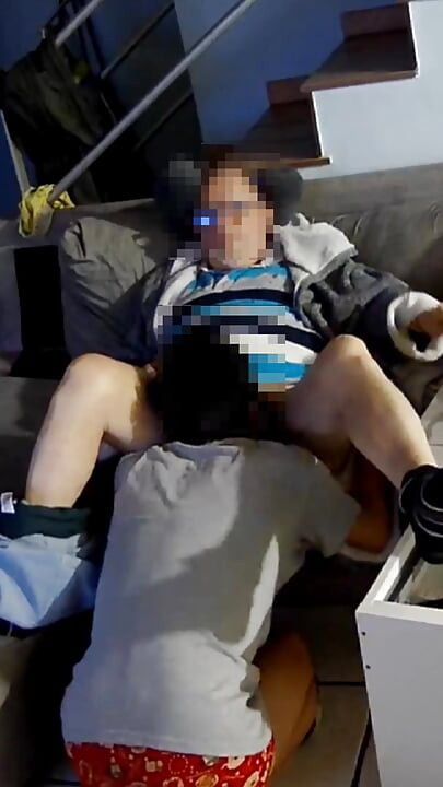 Grandpa (69) fucks the faggot (19) from the neighborhood