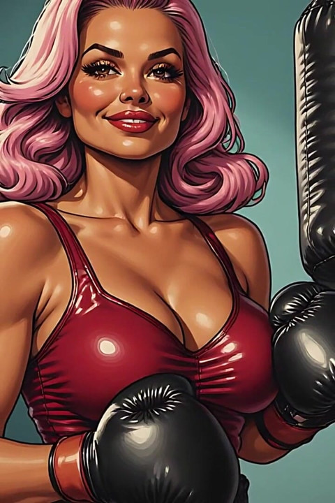 Non-nude Fit Babes Art