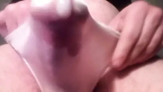 cumming içinde benim beyaz külot