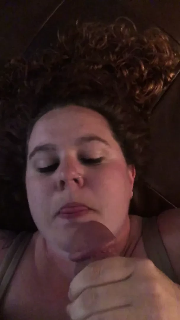 BBW asks for cum and swallows