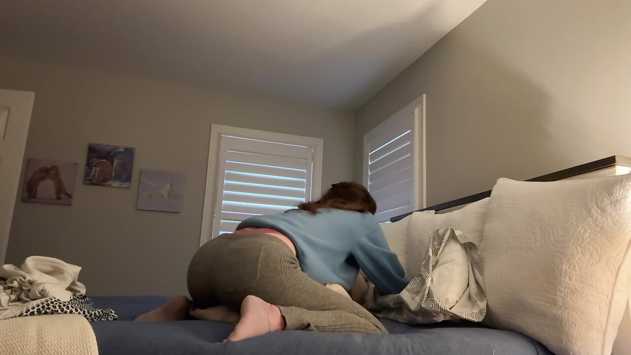 Catching Your Step Sis Pillow Humping